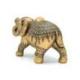 Statue Éléphant doré 22 cm | Porte-Bonheur Feng Shui
