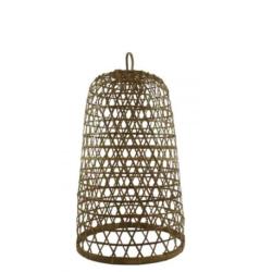 Suspension en rotin et bambou 45cm modèle Ubud - Création faite à la main