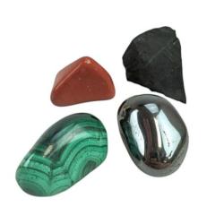 Pack Lithothérapie "Force et Vigueur" - Assortiment de pierres naturelles