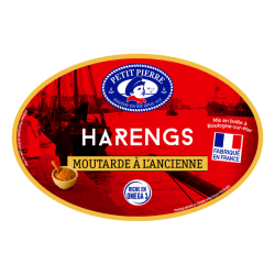 Harengs moutarde à l'ancienne 