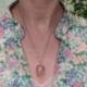 Collier Pierre de Lune Adulaire | pendentif pierre roulée + chaîne argentée