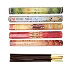Assortiment d'encens - Bouquet "Hiver Enchanté" 5 parfums / 100 bâtons | HEM Édition Limitée