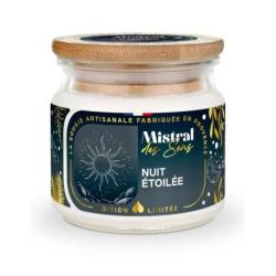 Bougie Parfumée "Nuit Étoilée" Édition Limitée - 40 heures 150ml | Mistral des Sens