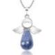 Collier  "Mon Ange gardien" en Lapis Lazuli