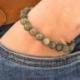 Bracelet en Labradorite AB | Boules 8mm