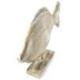 Statue Poisson en bois patiné 40cm - Décoration Marine