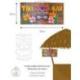 Panneau "Tiki Bar" 50x25cm en bois | Ambiance Tropicale