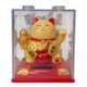 Maneki Neko Doré à Énergie Solaire | Richesse, Succés & Prospérité