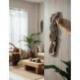 Gecko mural en bois 50cm | Savoir-faire traditionnel de Bali