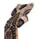 Gecko mural en bois 50cm | Savoir-faire traditionnel de Bali