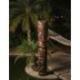Statue Tiki Intérieur/Extérieur 100cm en bois | Sculpture façonnée à la main
