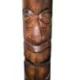 Statue Tiki Intérieur/Extérieur 100cm en bois | Sculpture façonnée à la main
