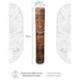 Statue Tiki Intérieur/Extérieur 100cm en bois | Sculpture façonnée à la main