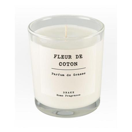Bougie parfumée artisanale "Fleur de Coton" 35 heures | Drake