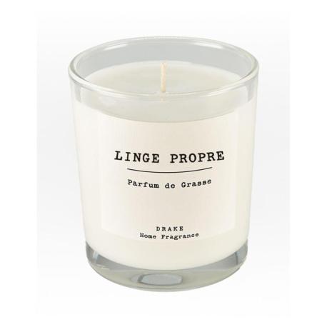 Bougie parfumée artisanale "Linge Propre" 35 heures | Drake