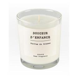 Bougie parfumée façonnée à la main "Douceur d'Enfance" 35 heures | Drake