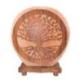 Lampe de Sel de l'Himalaya motif Arbre de Vie interchangeable 5Kg