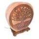 Lampe de Sel de l'Himalaya motif Arbre de Vie interchangeable 5Kg