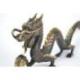 Statuette Dragon d'Asie en laiton 21cm
