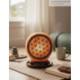 Décor magnétique interchangeable pour lampe de sel | motif "Fleur de Vie"