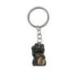 Porte-clé Maneki Neko Noir à grelot - Chat porte-bonheur Japonais