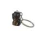 Porte-clé Maneki Neko Noir à grelot - Chat porte-bonheur Japonais