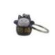 Porte-clé Maneki Neko Japonais Noir à grelot