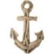 Décoration Murale Ancre Marine 40cm en Bois Flotté | Esprit "Bord de Mer"