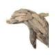 Dauphin en Bois Flotté 60cm | Décor Mural Esprit "Bord de Mer"