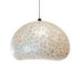 Suspension Design "Myrtha XL" en résine et nacre de Capiz 60cm