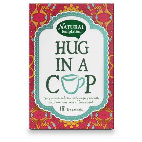 Infusion bio "Hug in a Cup" Gingembre & Fenouil | Natural Temptation