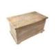 Coffre de Rangement en Bois Sculpté Main | Motif Arbre de vie