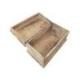 Coffre de Rangement en Bois Sculpté Main | Motif Arbre de vie