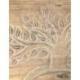 Coffre de Rangement en Bois Sculpté Main | Motif Arbre de vie
