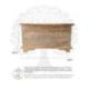Coffre de Rangement en Bois Sculpté Main | Motif Arbre de vie