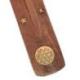 Porte-Encens Fleur de Vie | Bois & Incrustations Laiton