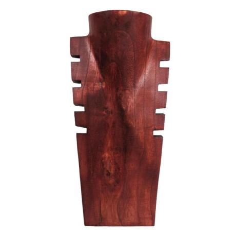 Déclassé - Buste cranté en bois rouge 30m