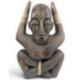 Totem tribal "Koh Lipe" sculpture en bois 33cm | Inspiration Africaine