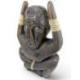 Totem tribal "Koh Lipe" sculpture en bois 33cm | Inspiration Africaine