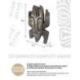 Totem maudit "Koh Kood" sculpture en bois 33cm | Inspiration Tiki
