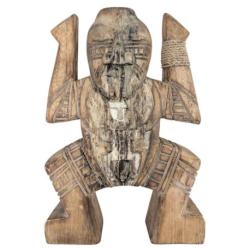 Déclassé ! Totem d'Immunité "Koh Samui" en Bois 30cm