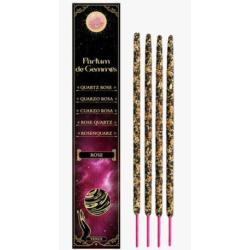 Encens Rituel "Rose & Quartz Rose" 25gr | Parfum de Gemmes