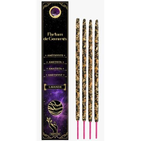 Encens Rituel "Lavande & Améthyste" 25gr | Parfum de Gemmes