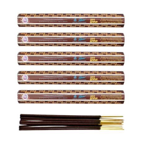 Encens Gold Statue. Lot de 5x20g | Padmini