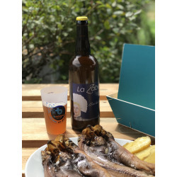 Bière Blonde traditionnelle "La Zabelle" 75cl