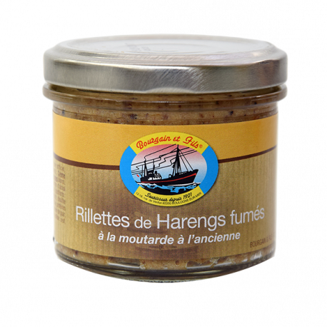 Rillettes de Hareng à la moutarde à l'ancienne Rillettes de Hareng à la moutarde à l'ancienne