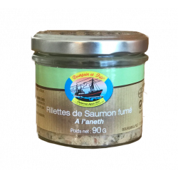 Rillettes de Saumon fumé à l'Aneth