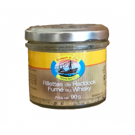 Rillettes de Haddock fumé au Whisky Rillettes de Haddock fumé au Whisky
