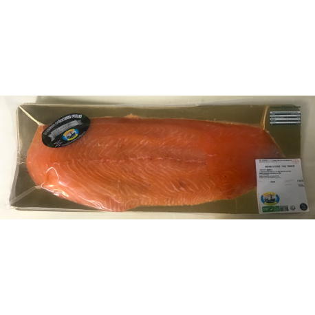 Saumon d'Écosse fumé 1,2 kg poids fixe Saumon d'Écosse fumé 1,2 kg poids fixe