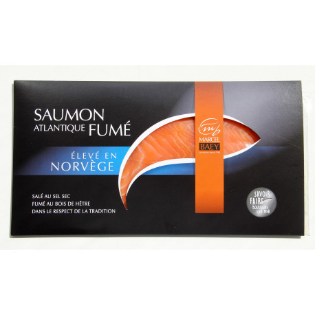 traiteur de saumon fumé 300g origine Norvége - 6/8 tranches